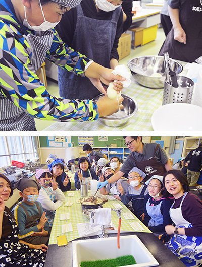 札幌市立石山東小学校にてジンギスカン食育教室を実施いたしました